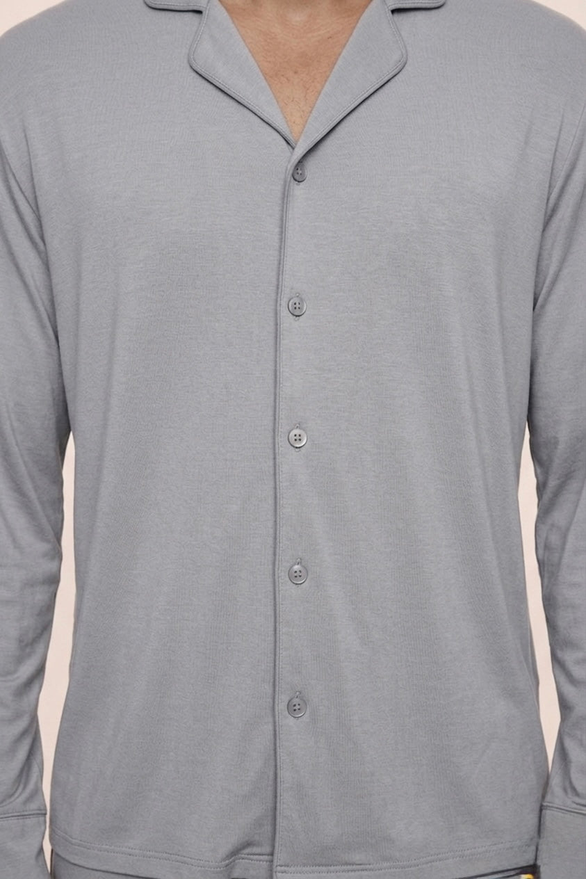 Men's TENCEL Button-down Shirt