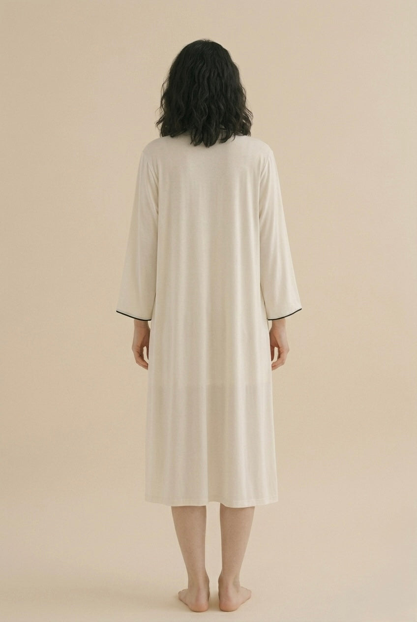 Women's TENCEL Modal Robe with Dress | Minoa Luxury Loungewear UAE