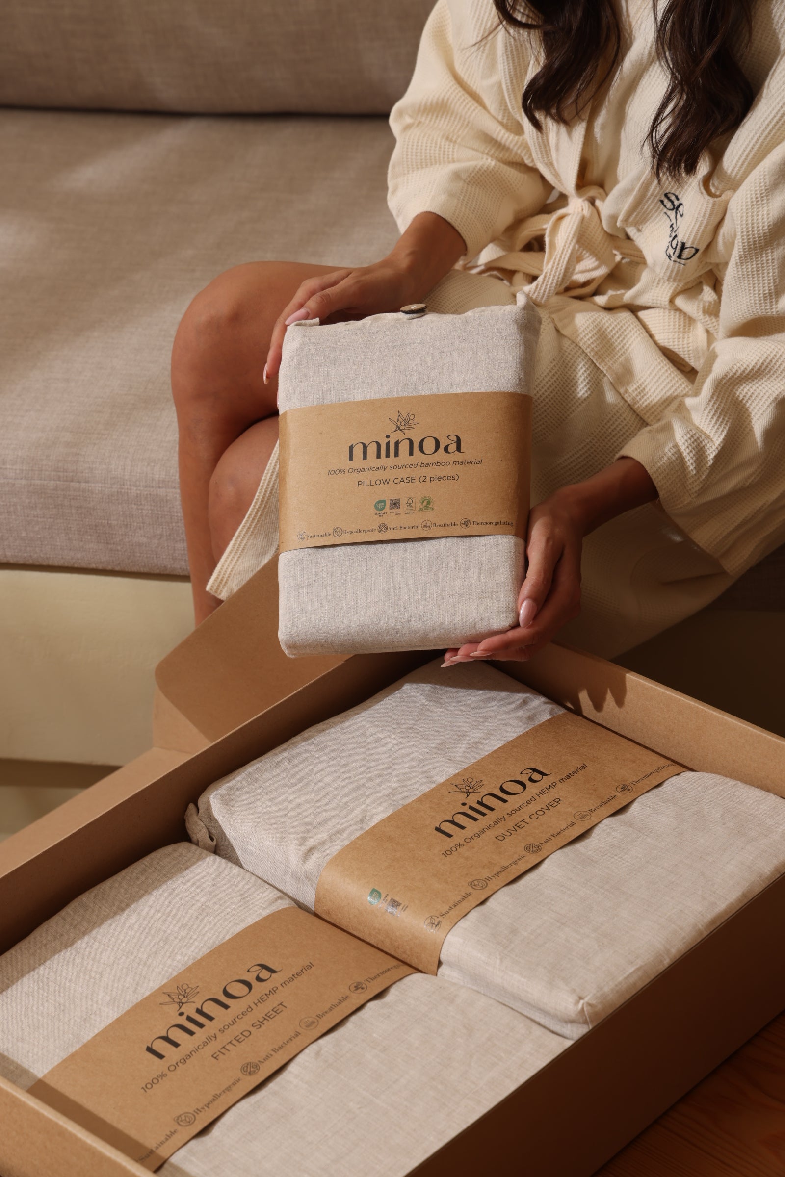 Earth Hemp Pillow Case