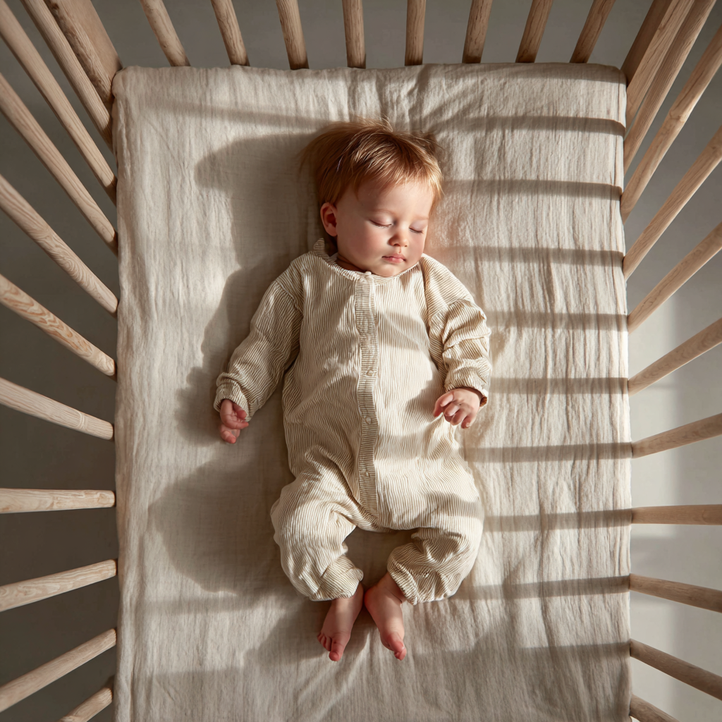 Baby Hemp Fitted Crib Sheet