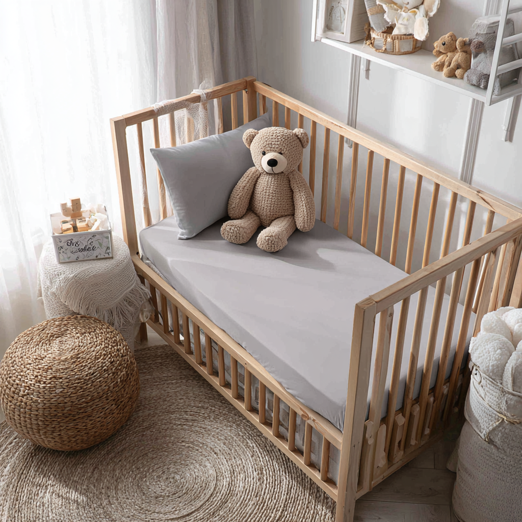 Baby Bamboo Fitted Crib Sheet