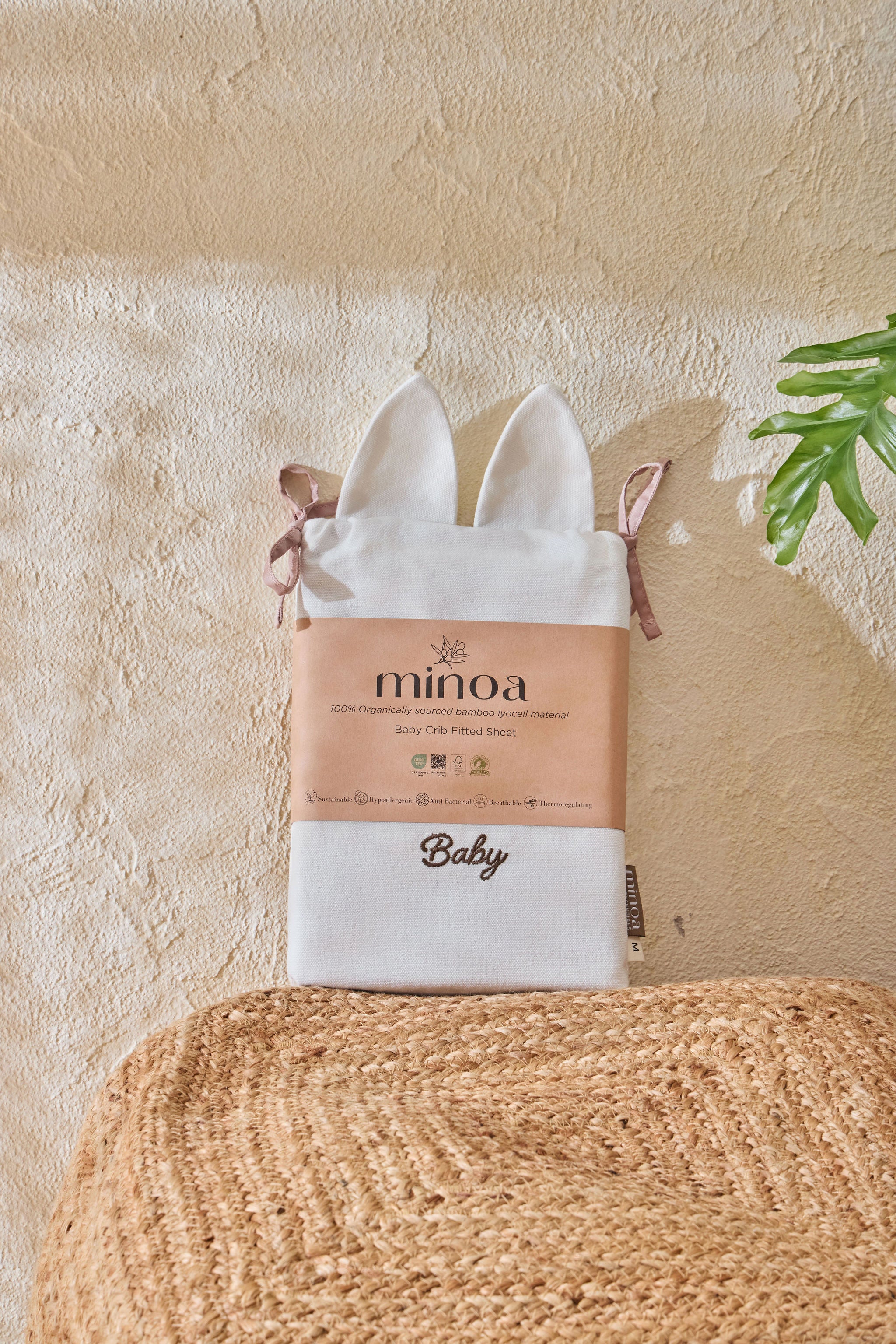 Baby Bamboo Fitted Crib Sheet