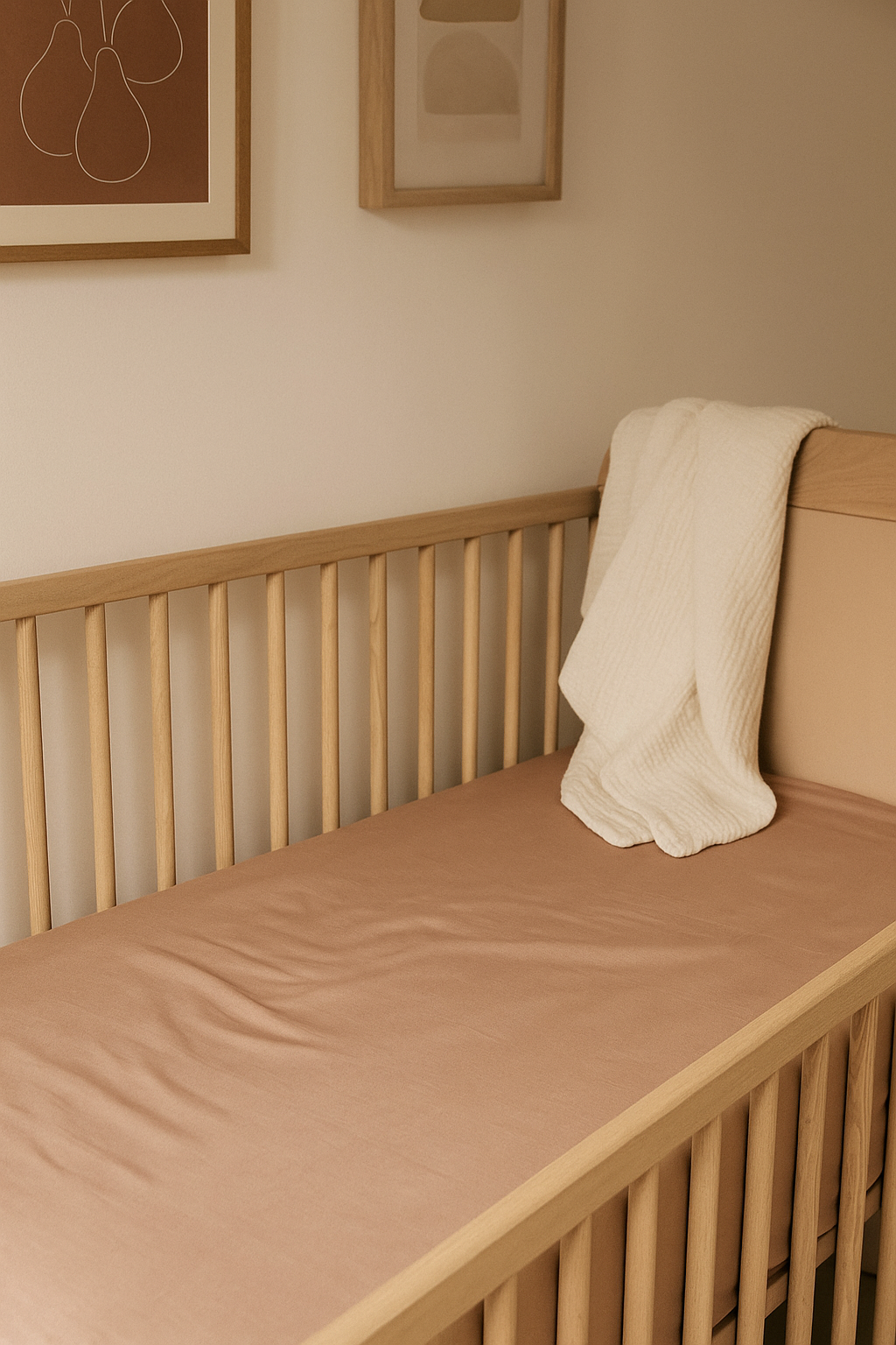 Baby Bamboo Fitted Crib Sheet