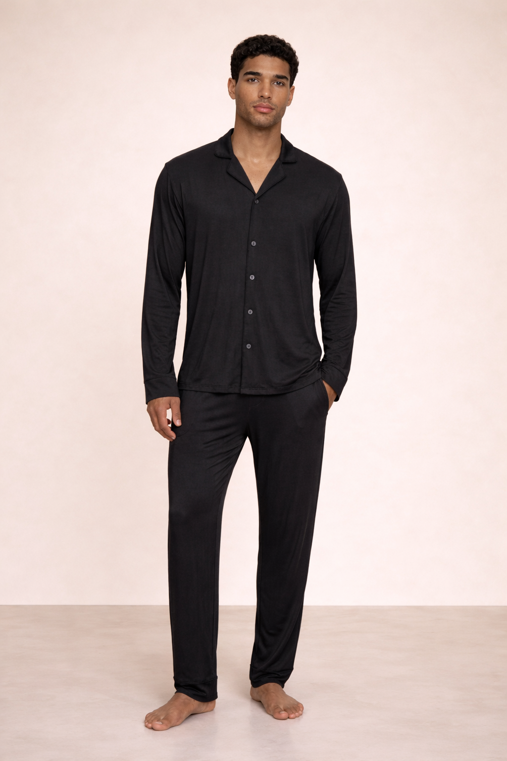 Men's TENCEL Button-down Shirt