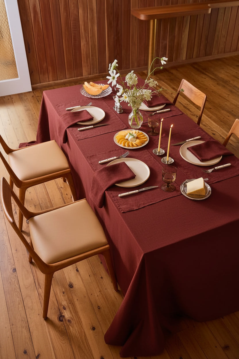 French Linen Tablecloth