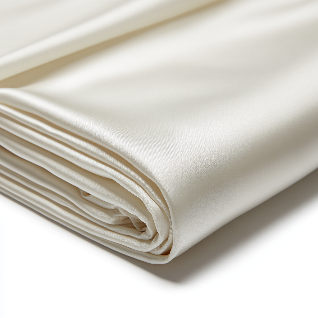 Bamboo Flat Ivory Bed Sheet