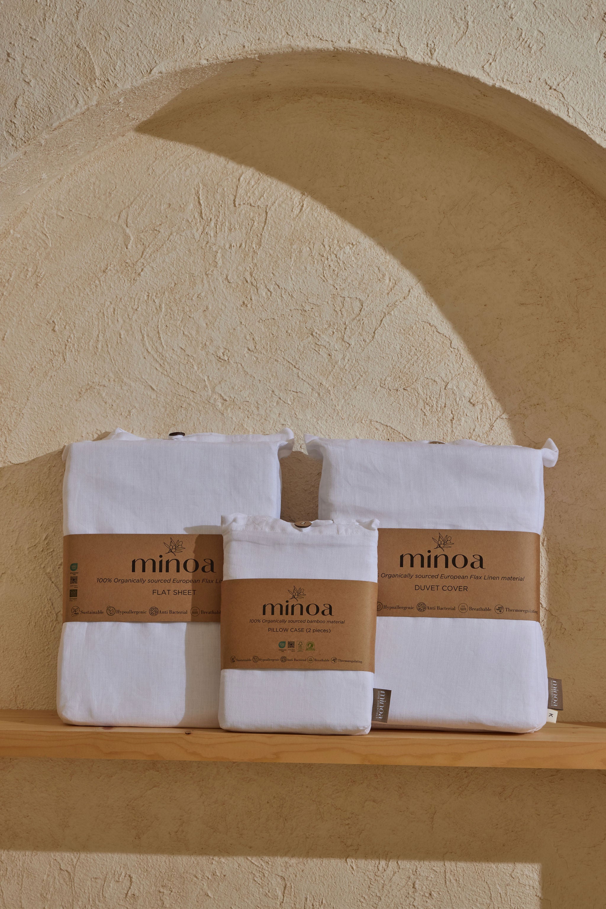 French Flax Linen Bedding Set