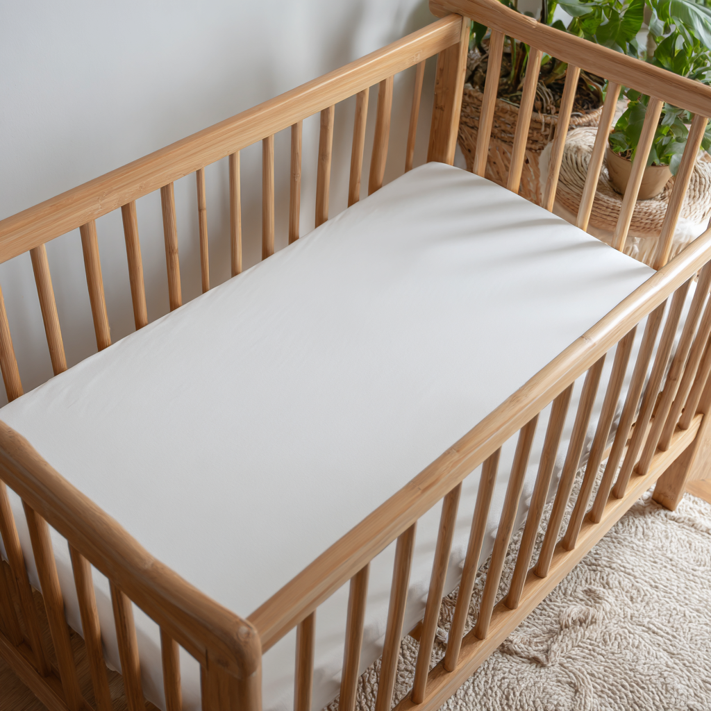 Baby Bamboo Fitted Crib Sheet