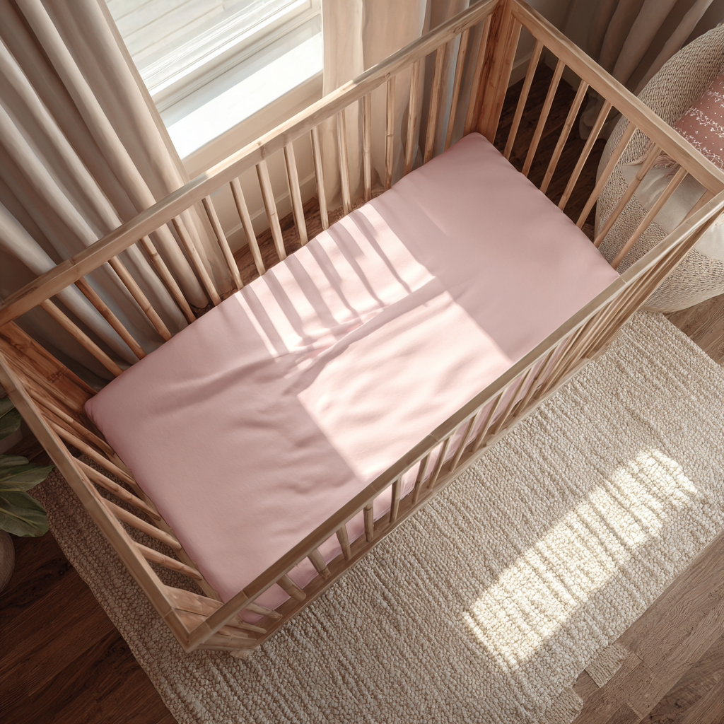Baby Bamboo Fitted Crib Sheet