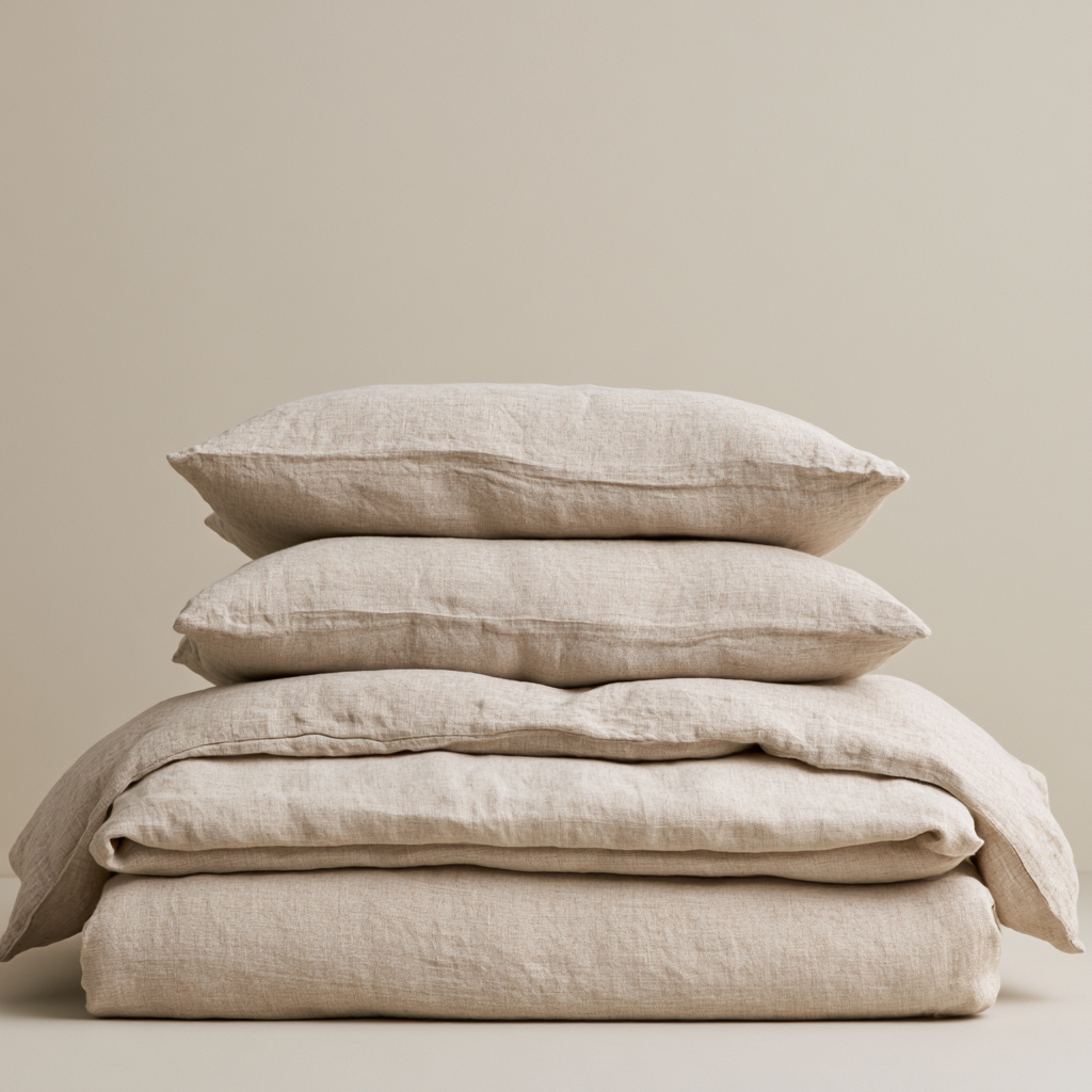 Organic French Flax Linen Bed Sheet