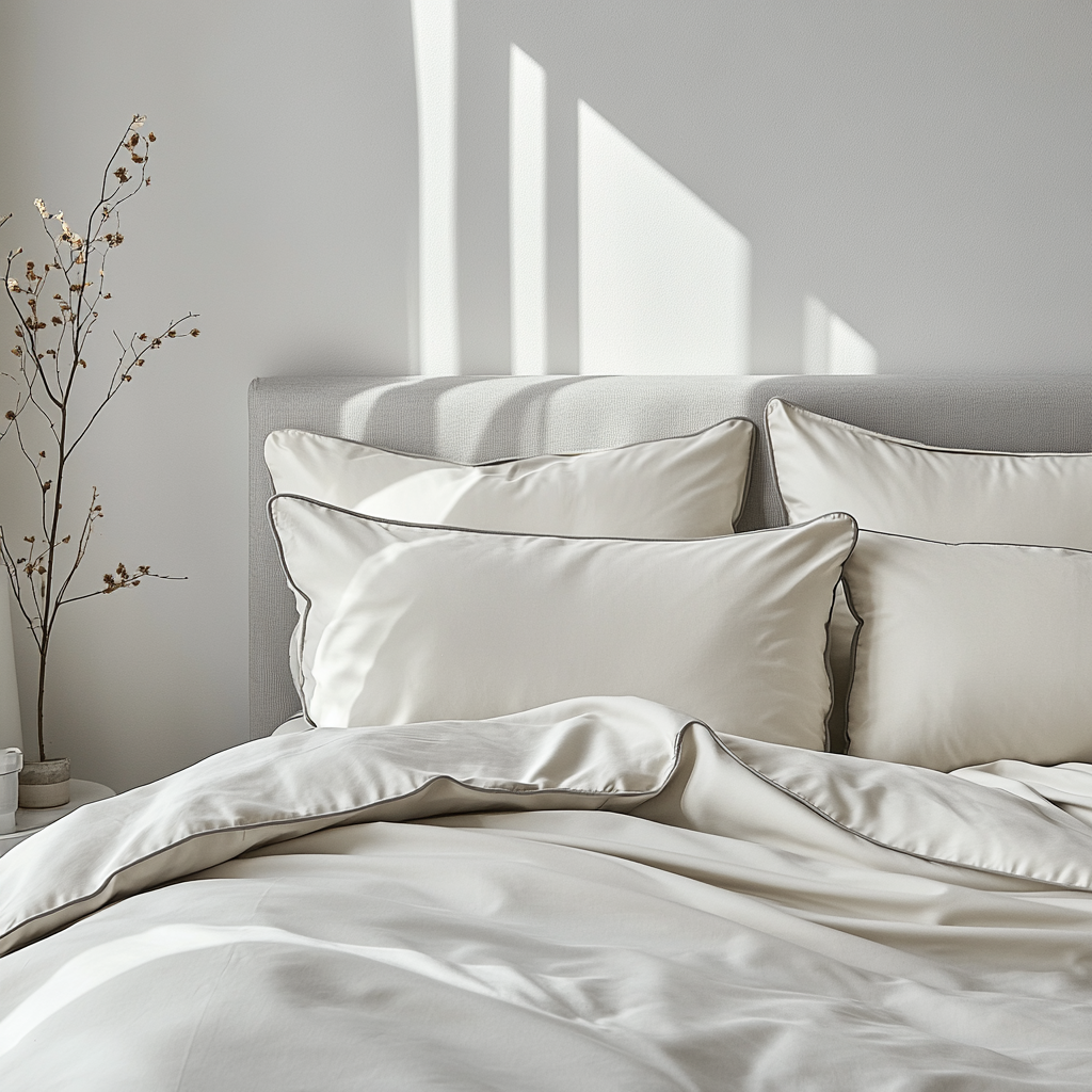 Mist Bamboo Bed Sheet